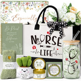 MAYICIVO canvas tote bag for nurses, durable daily carry and stylish gift for work.