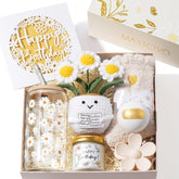 MAYICIVO Daisy Deluxe Gift Box, elegant birthday gift presentation.
