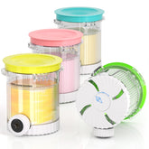 Mbetter Creami Swirl pint for Ninja NC701 keeps flavors fresh and easily stored