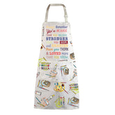 MBMSO painting apron front view with full coverage for mess-free painting