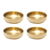 MDEOOSKY mini sauce dish closeup showing durable stainless steel for sauces and dips.