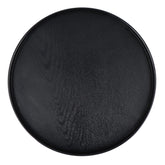 MDLUU plastic serving tray with woodgrain finish for stylish breakfast in bed.