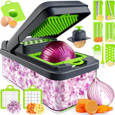 MealHelper vegetable chopper blade set for precise, fast slicing