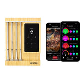 MEATER Pro XL with four probes for simultaneous doneness control