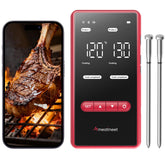 Meatmeet X Pro base with LED display for precise cooking feedback.