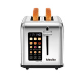 Mecity toaster with a 4.4-inch touchscreen for precise control.