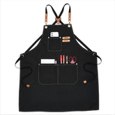 MEEDEN painting apron front view showcases splash protection for art sessions