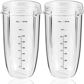 MEET JUICE 32oz cup front view for NutriBullet, durable daily use.