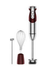 MEGAWISE 3-in-1 immersion blender motor in action for fast, smooth blending.
