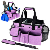 MELINON large cleaning caddy bag with ample capacity for organized supplies.