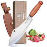 MEN WITH THE POT meat cleaver blade close-up for precise, clean slicing