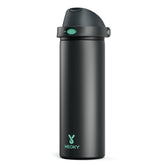 Meoky 24 oz insulated bottle exterior with 2-in-1 lid for easy hydration