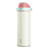 Meoky 24 oz bottle with flip straw for easy gym hydration.