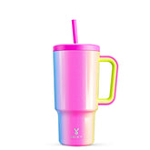 Meoky 30oz tumbler with handle offers a comfortable grip for everyday use.