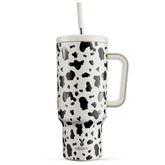 Meoky 40 oz tumbler with handle and straw for easy all-day hydration