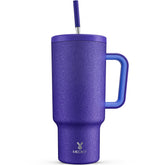 Meoky 40oz tumbler with handle for easy carrying and all-day hydration.