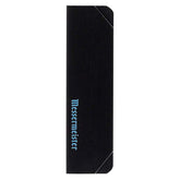 Messermeister 10.5-inch Black Edge-Guard front view protects chef blades during transport.