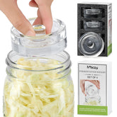Mfacoy fermentation weights for wide-mouth jars keep vegetables submerged during brining