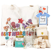 MHSMHL 16oz glass cup from nurse gifts set, ideal for shift hydration and on-the-go drinks