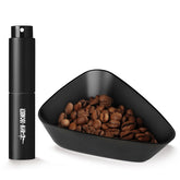 MHW-3BOMBER coffee dosing cup shown with precise measurement and clean finish for espresso prep