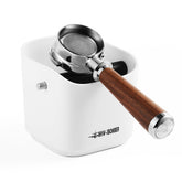 MHW-3BOMBER espresso knock box full view highlighting 1.2L capacity