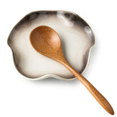 Miamolo ceramic spoon holder on stove top keeps counters tidy
