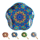 Miamolo spoon rest with boho pattern keeps counters organized and stylish