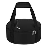 MIAOJIE round insulated casserole carrier closed, secure transport for meals