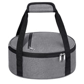 MIAOJIE round insulated casserole carrier keeps hot meals fresh for outdoor gatherings