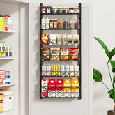 MIAOLI over the door organizer front view for compact pantry storage
