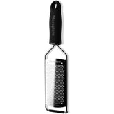 Microplane Gourmet Series hard cheese grater in fine black for ultra-fine parmesan