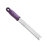 Microplane Premium Classic zester close-up, USA-made blade for precise citrus zest