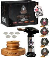Middleton Mixology SmokeTop front view showcases premium at-home smoking experience.