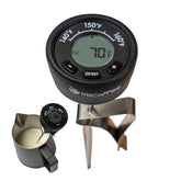 MiiCoffee digital milk frothing thermometer with clip for precise latte steaming.