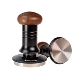 MiiCoffee espresso tamper with 58.5mm base for a snug fit on 58mm baskets.