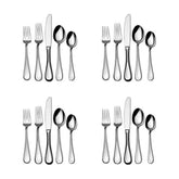 Mikasa Bravo 18/10 stainless flatware set with mirror finish for everyday dining