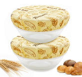 MIKIPLUM bread-proofing bowl covers on a 9-10 inch bowl protect dough during proofing