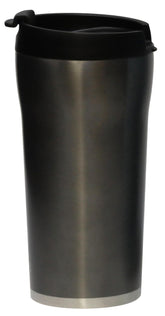 MIRA 12oz travel mug with stainless steel insulation for hot beverages.