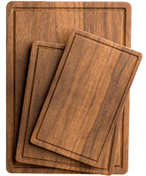 Misawce acacia cutting board set 17x12 ready for meat prep