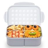 MISS BIG Bento Box with four secure latches for easy opening and leak prevention