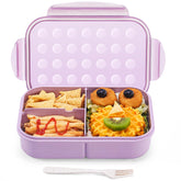 MISS BIG lunch box kids leak-proof seal keeps meals secure on the go