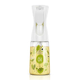 Mistifi Oliver Oil Sprayer 6oz bottle on counter for controlled oil mist.