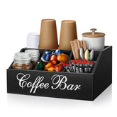 MISTOD coffee station organizer on counter-setup for a tidy, accessible coffee corner.
