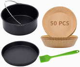 MIUVA cake barrel for air fryer enabling even baking and easy cake prep