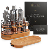 Mixlo Bartender Kit 24oz shaker for precise, smooth shakes.