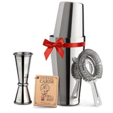 Mixology & Craft Boston shaker set with weighted tins for balanced cocktails