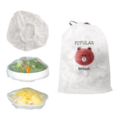 MKHS fresh keeping bags 300pc pack fits bowls and plates, keeps food fresh