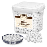 MOBYKE pie weights stored in box for tidy blind baking