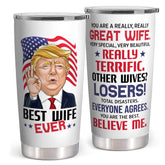 Mocosweeties wife tumbler for anniversary gifting, stylish and practical for daily use