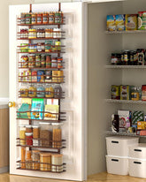 Moforoco Bronze 9-Tier over-the-door pantry organizer for clutter-free storage